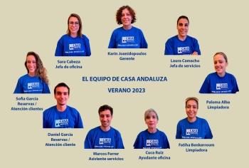 L'équipe de la Casa Andaluza à l'été 2023